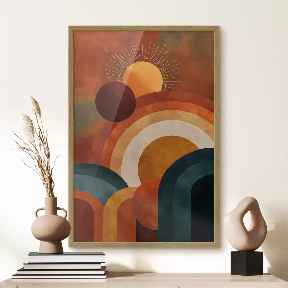 Poster Geometria con il Sole f49911