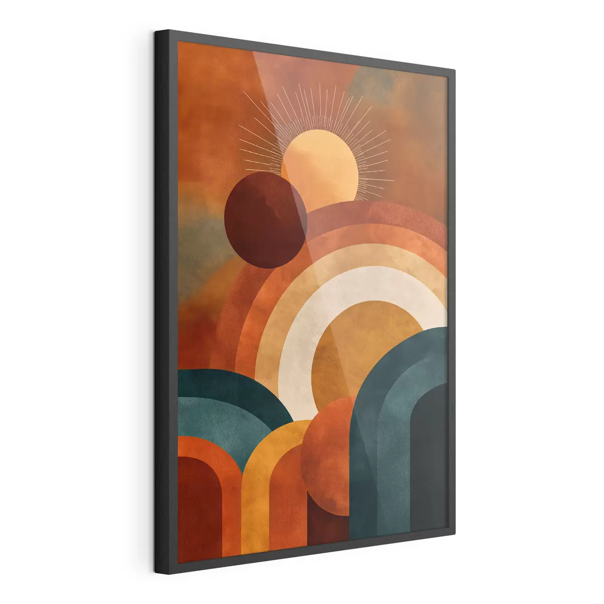 Poster Geometria con il Sole f49911