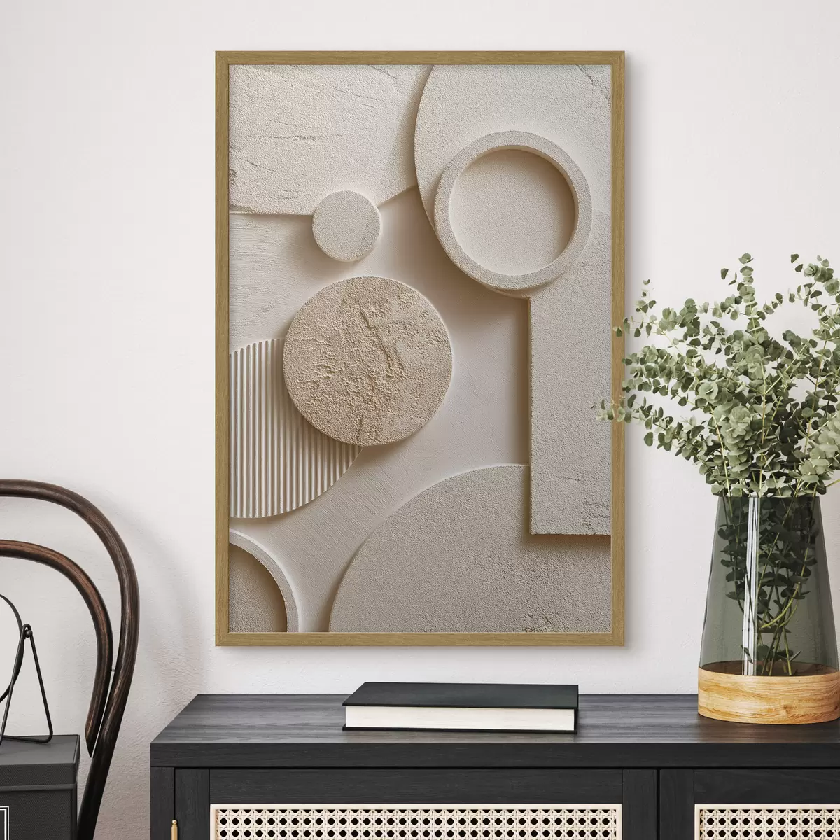 Poster Cerchi in rilievo f49917