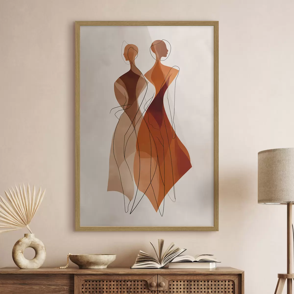 Poster Sagome astratte f49922