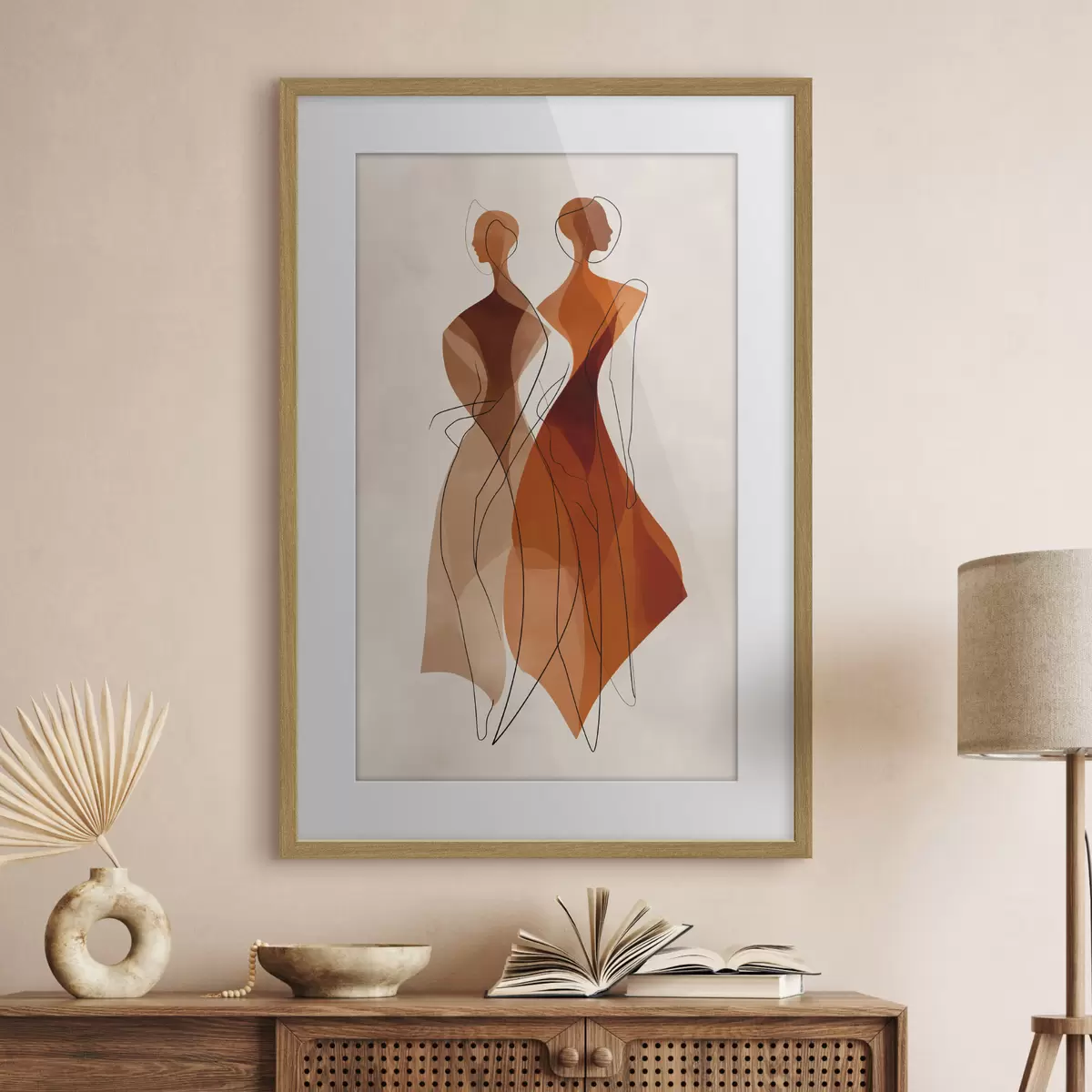 Poster Sagome astratte f49922