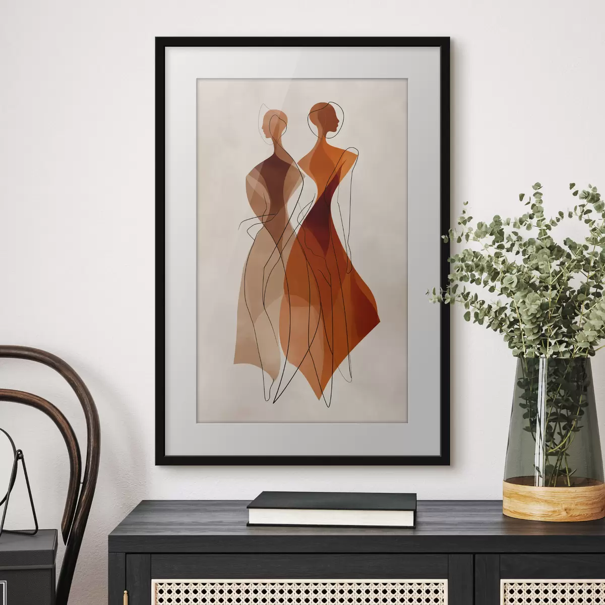 Poster Sagome astratte f49922
