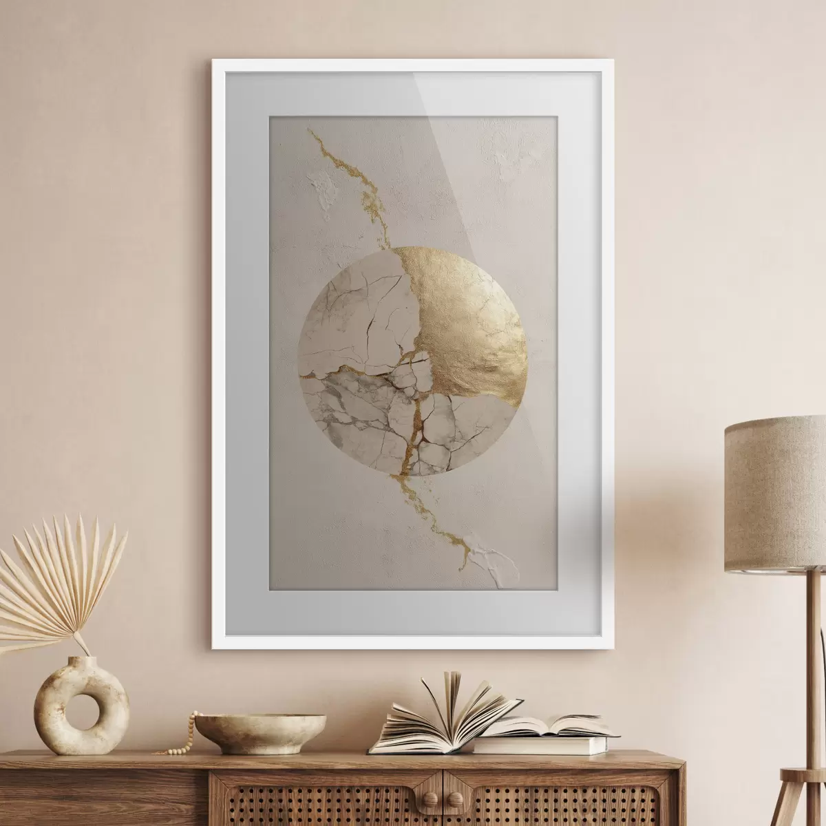 Poster Cerchi e bagliore f49923
