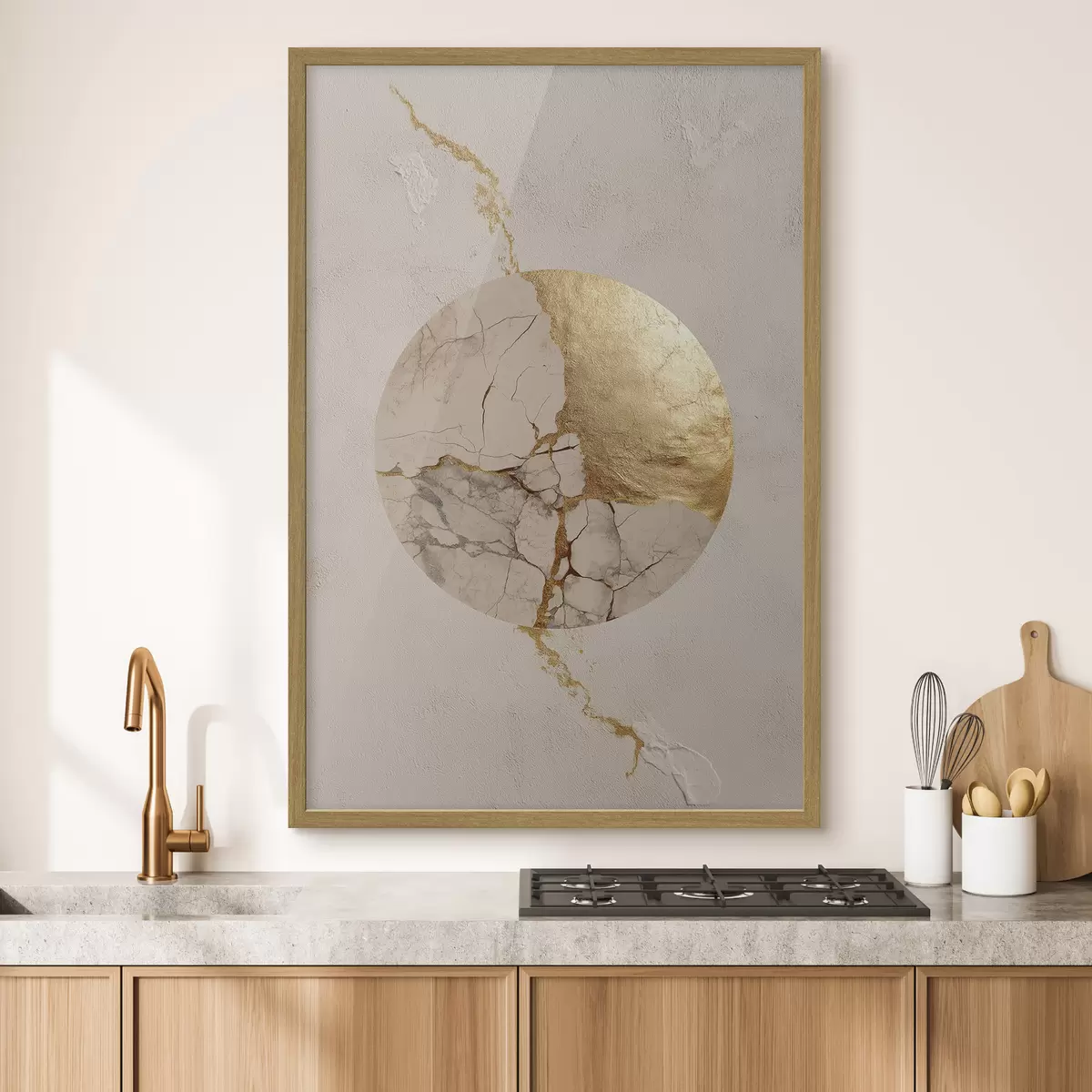 Poster Cerchi e bagliore f49923
