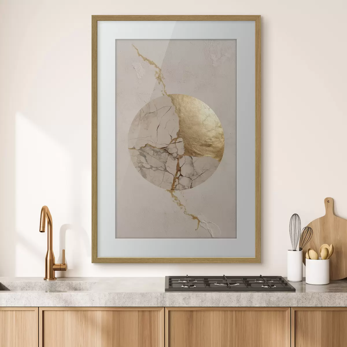 Poster Cerchi e bagliore f49923