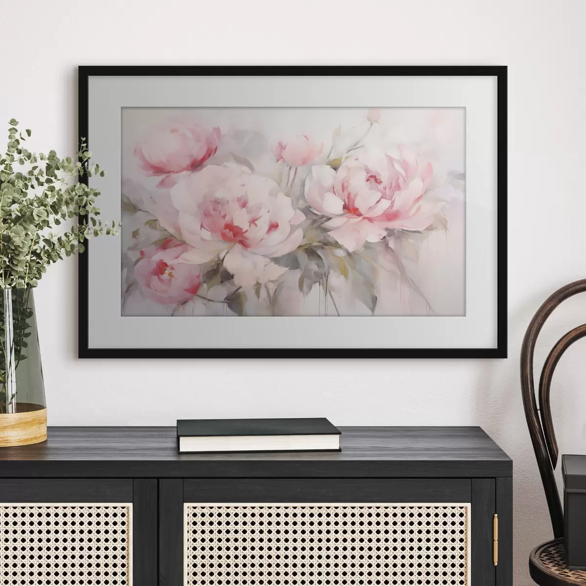 Poster Peonie e meraviglia f49929