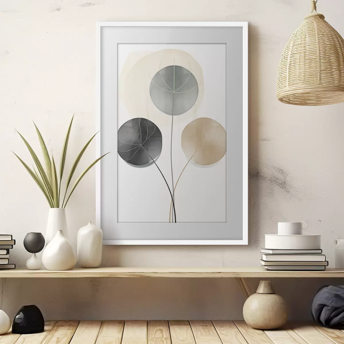 Poster Dipingere con tonalità chiare f49998