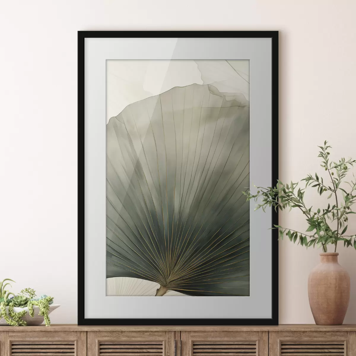 Poster Foglia di ginkgo f50022