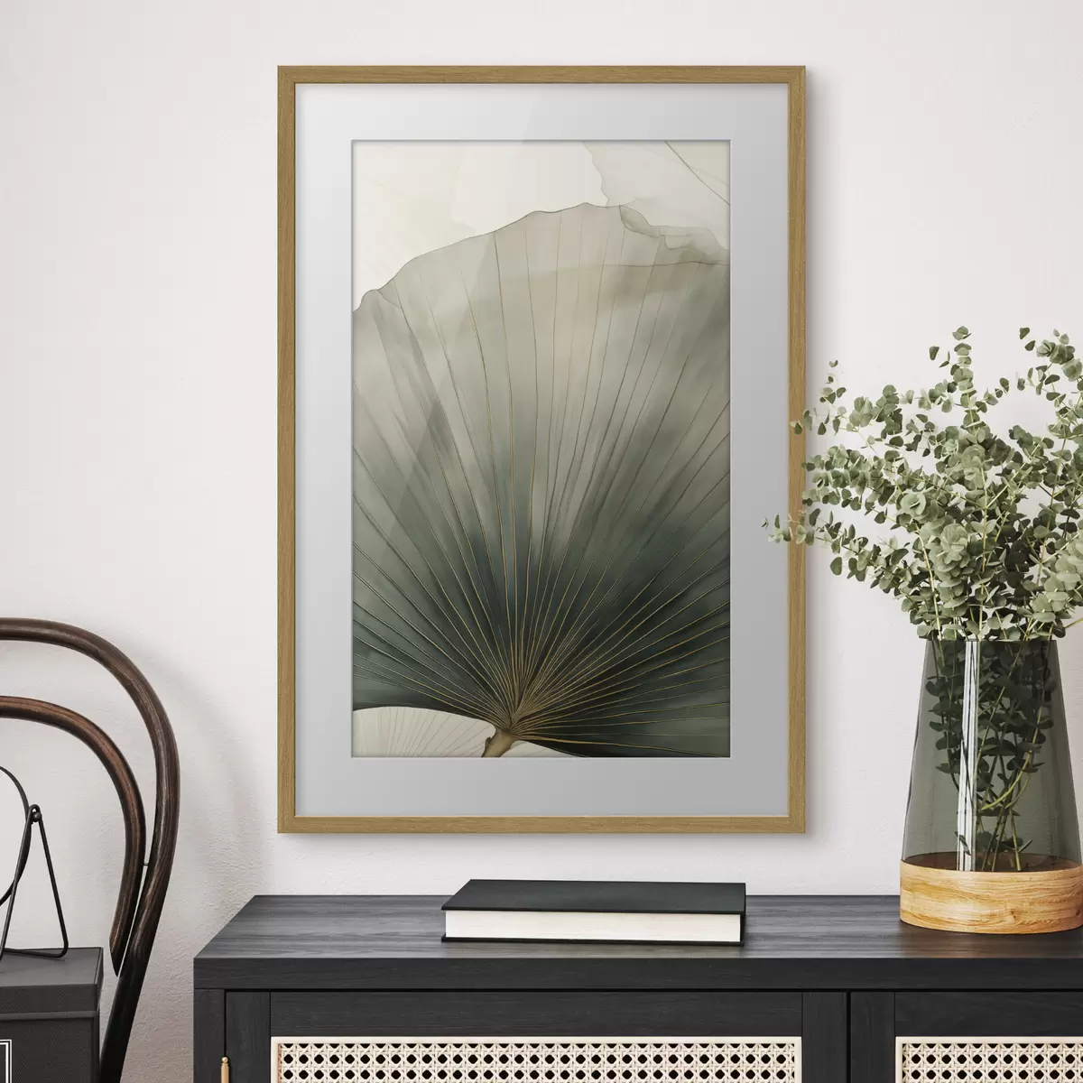 Poster Foglia di ginkgo f50022