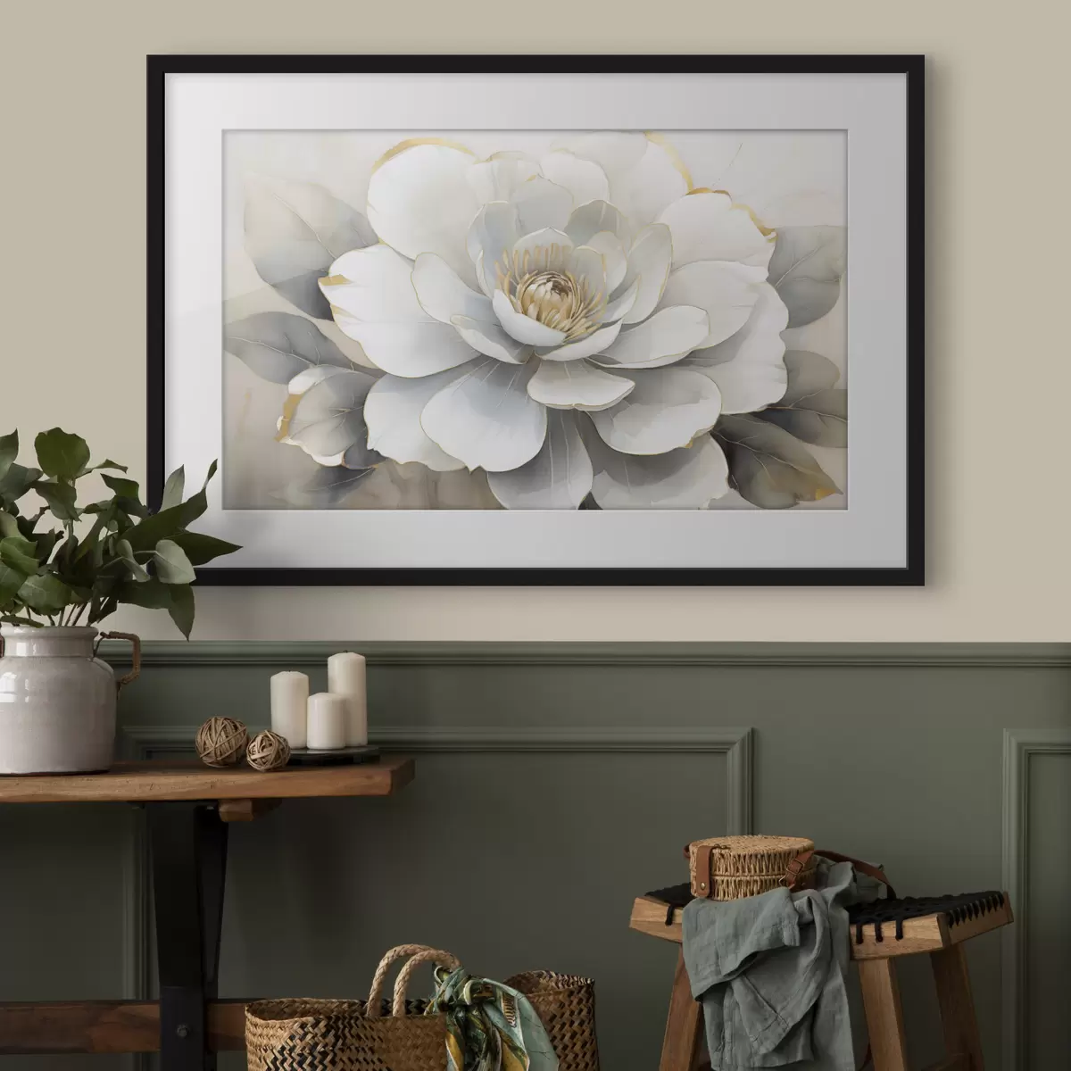 Poster Peonie e devozione f50025