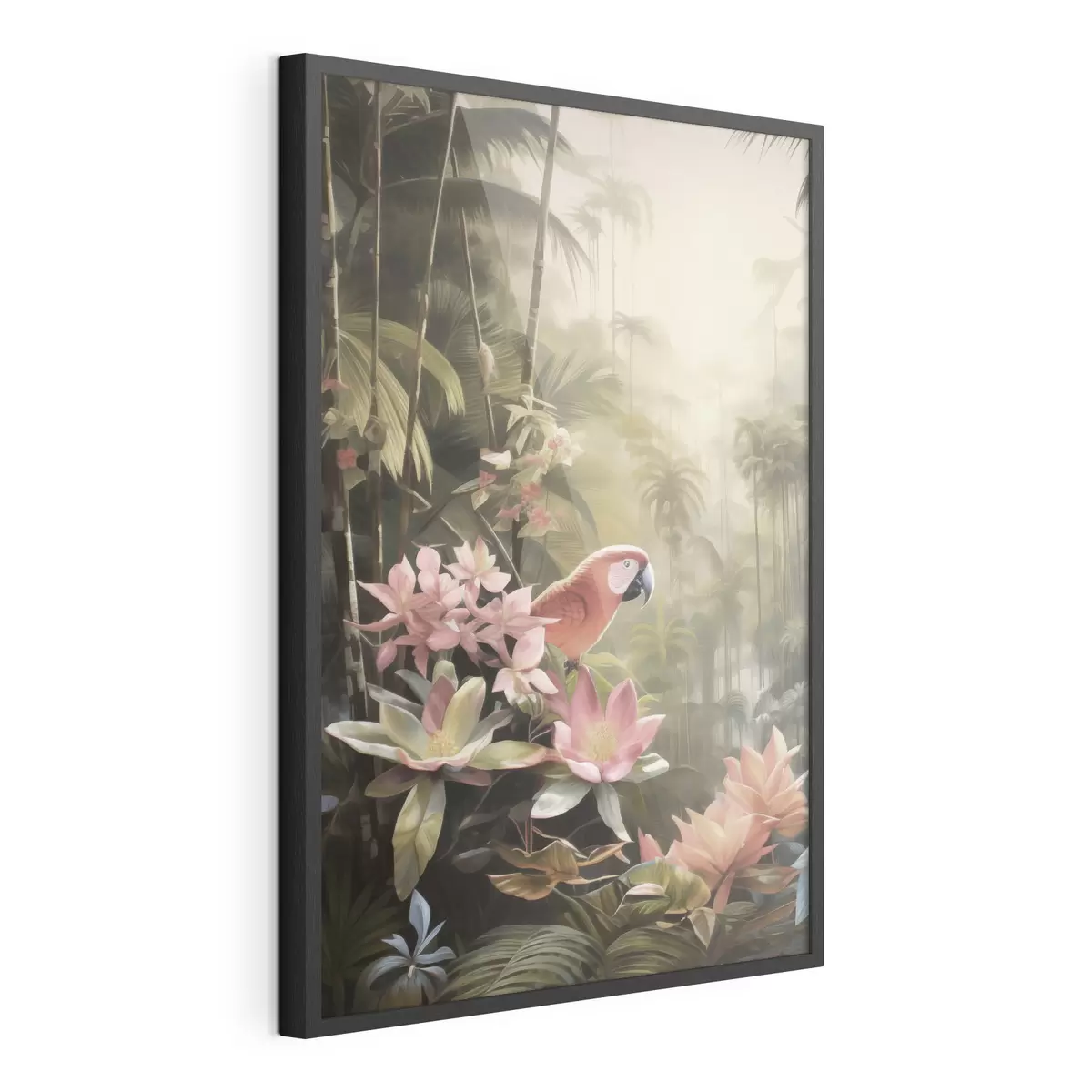 Poster Fenicottero ai tropici f50026
