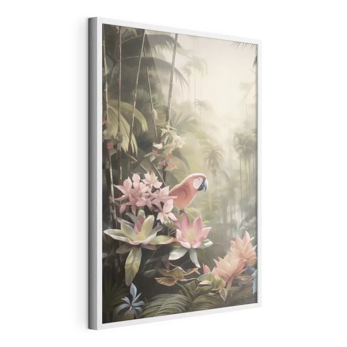 Poster Fenicottero ai tropici f50026