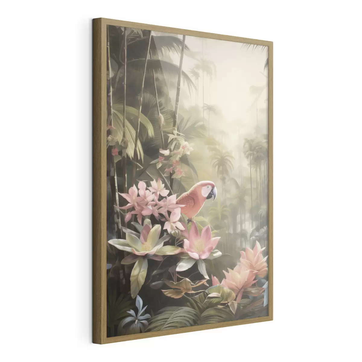 Poster Fenicottero ai tropici f50026