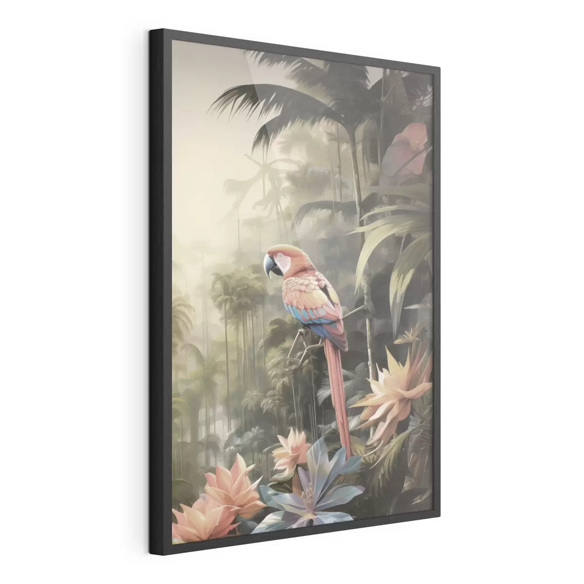 Poster Fenicotteri tropicali f50027