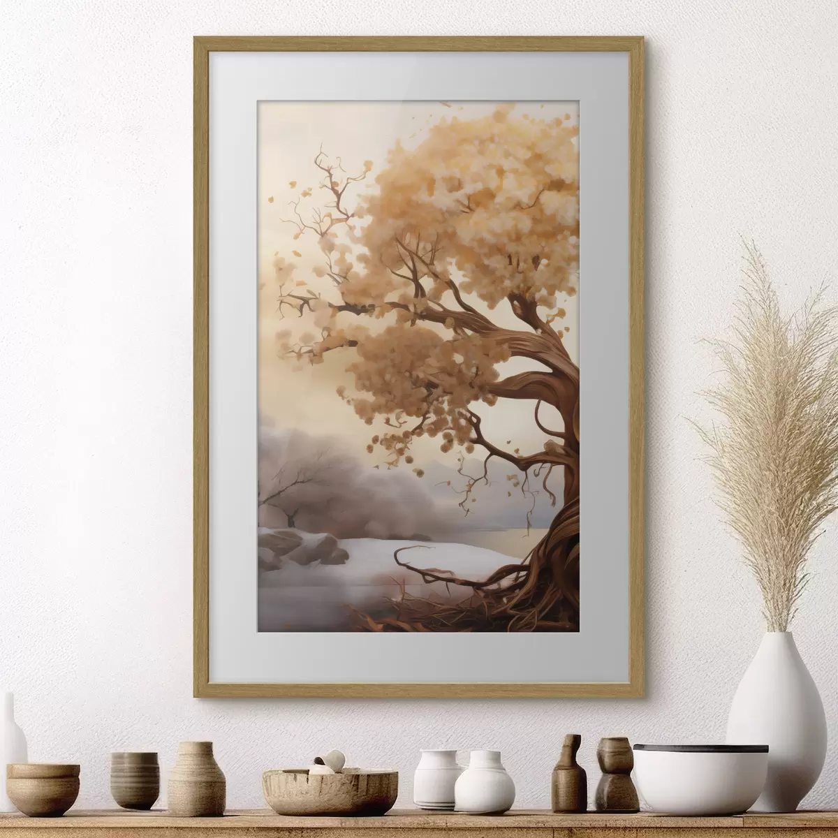 Poster Albero d'autunno f50029