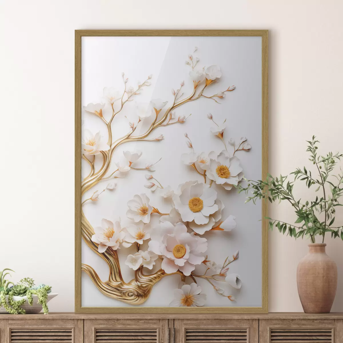 Poster Magnolie bianche f50033