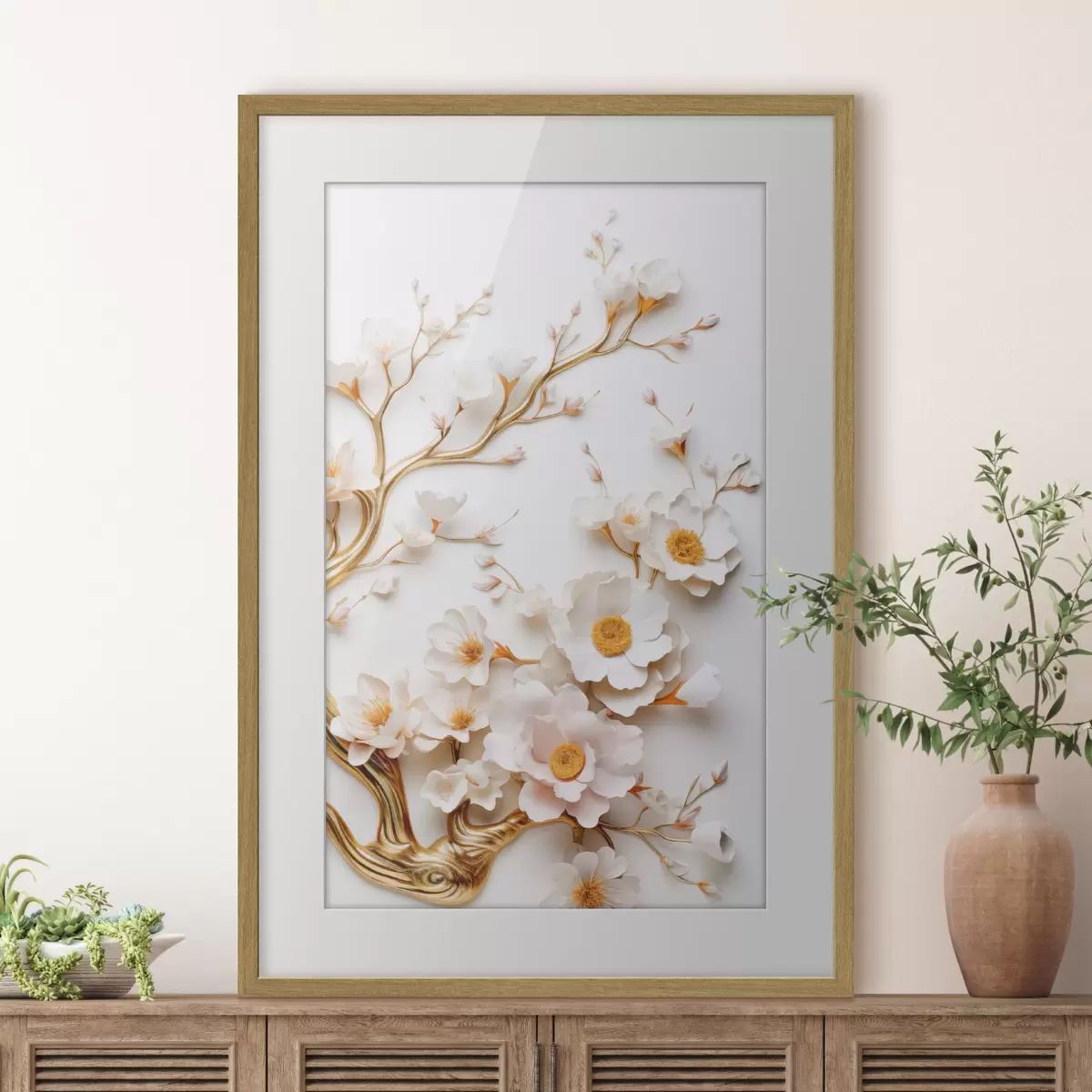 Poster Magnolie bianche f50033