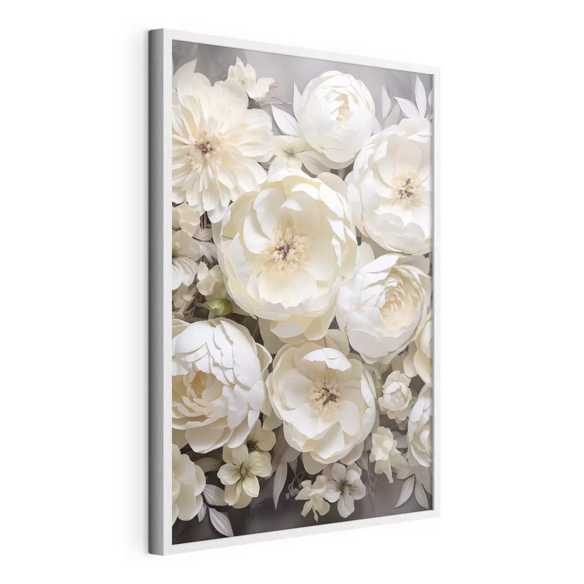 Poster Peonie bianche f50034