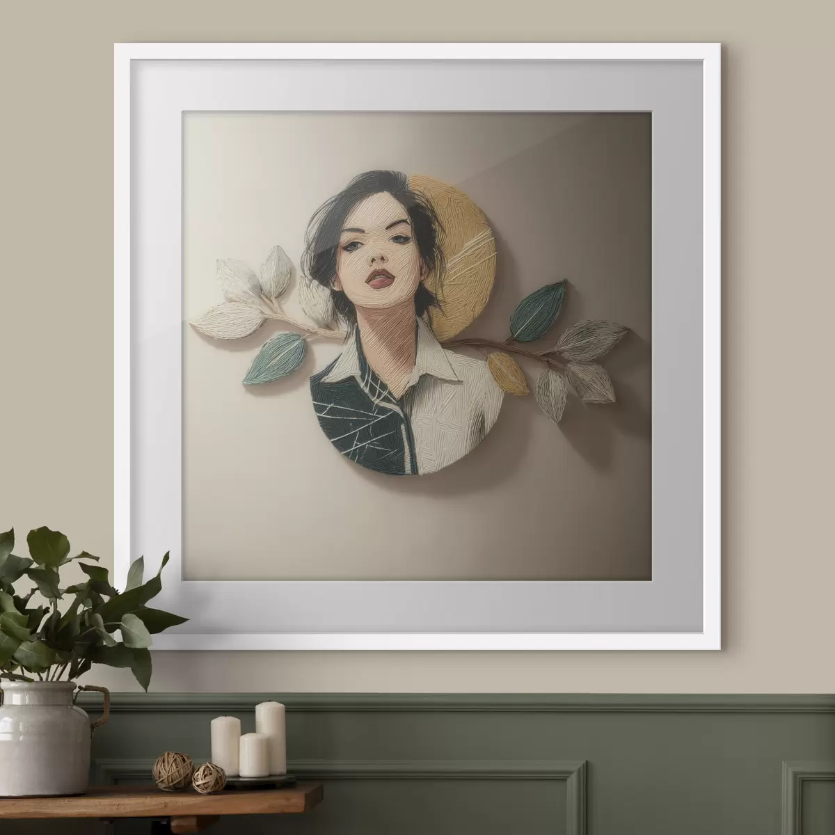 Poster Volto e fascino f49710