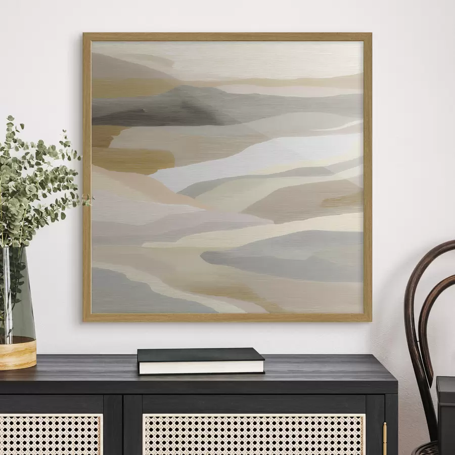 carta da parati Paesaggio decorativo con morbide sfumature di colore nr. f49712