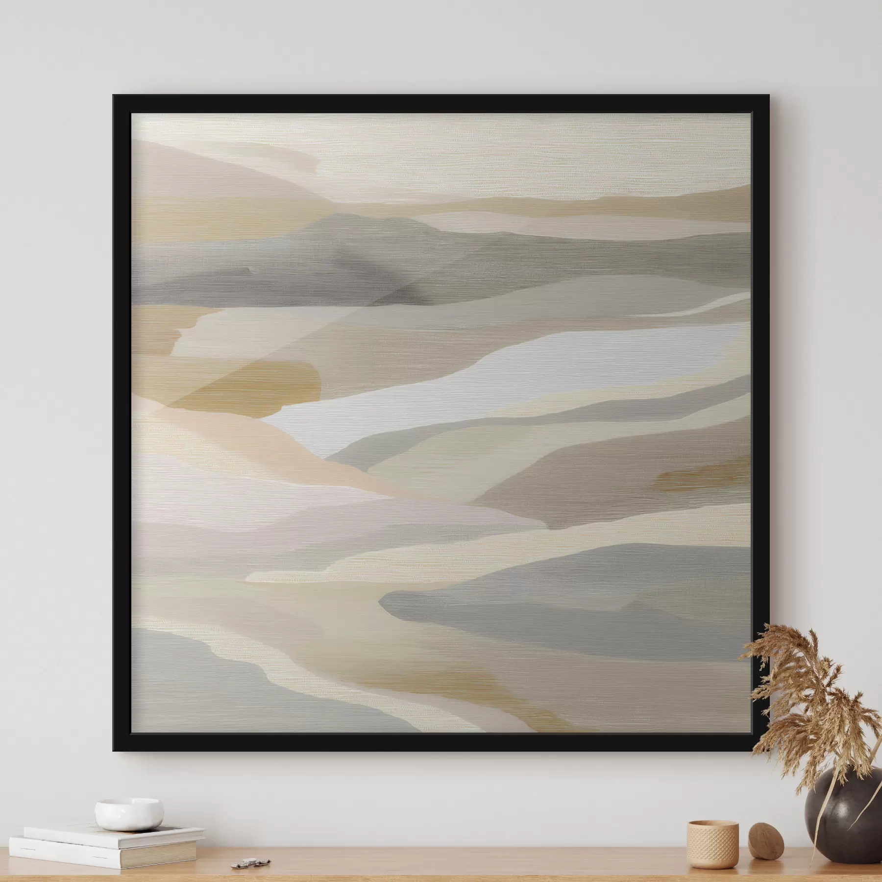 carta da parati Paesaggio decorativo con morbide sfumature di colore nr. f49712