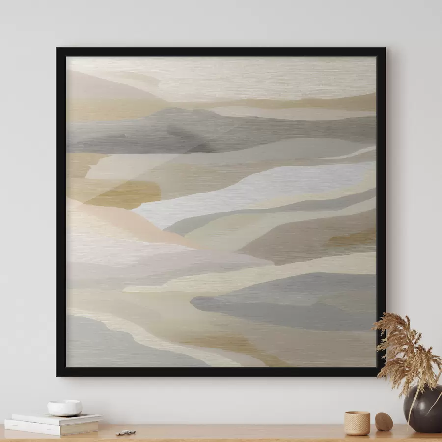 carta da parati Paesaggio decorativo con morbide sfumature di colore nr. f49712