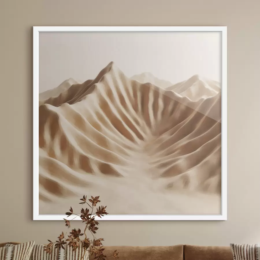 carta da parati Dune decorative con texture in una palette di colori beige in stile artistico contemporaneo nr. f49728