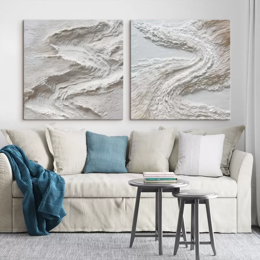 carta da parati Rilievo strutturato con sottili linee di contorno in stile artistico contemporaneo nr. m30652