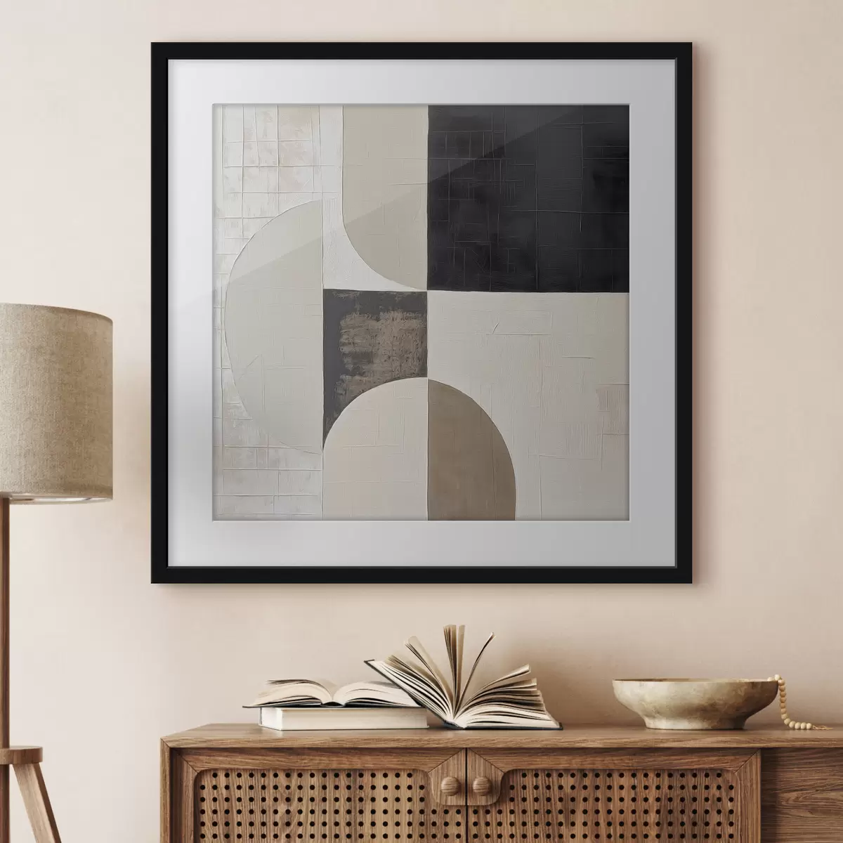Poster Astrazione geometrica f50043