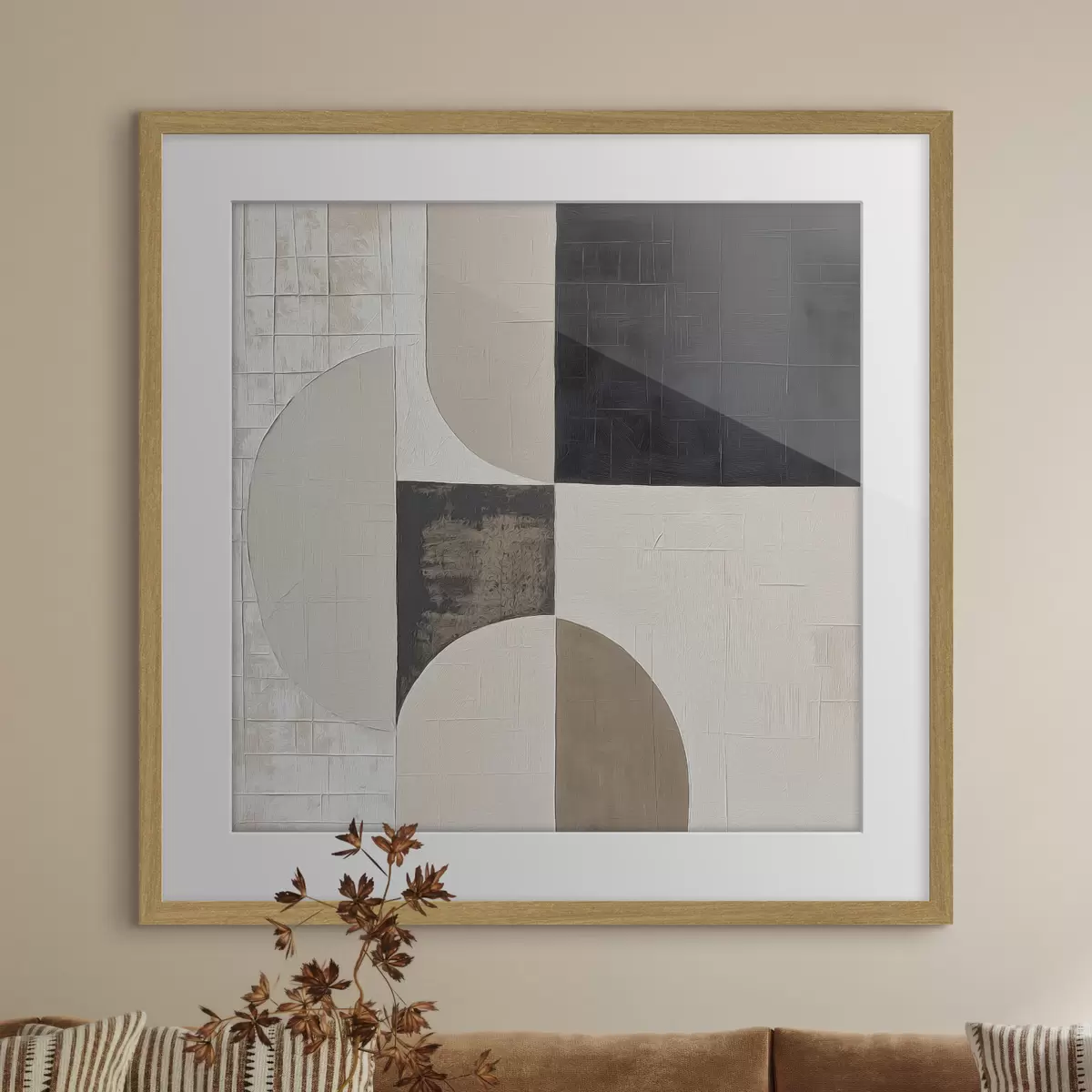 Poster Astrazione geometrica f50043