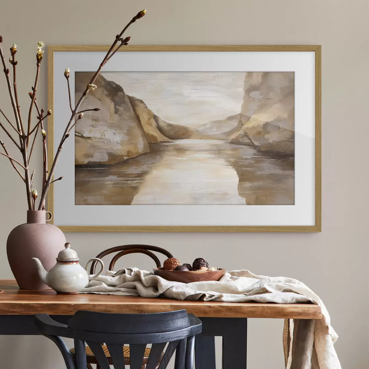 Poster Lago Rocky f50055