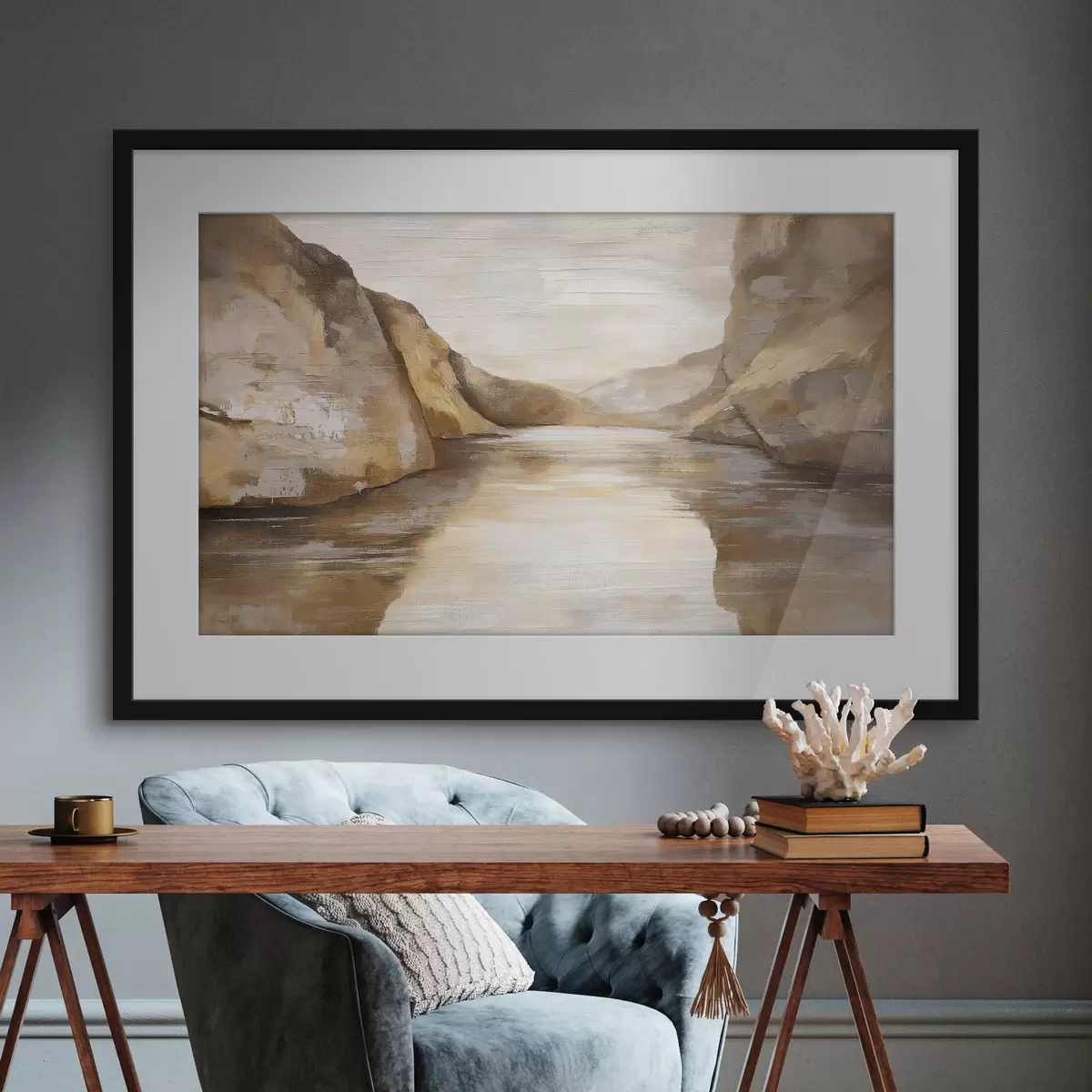 Poster Lago Rocky f50055