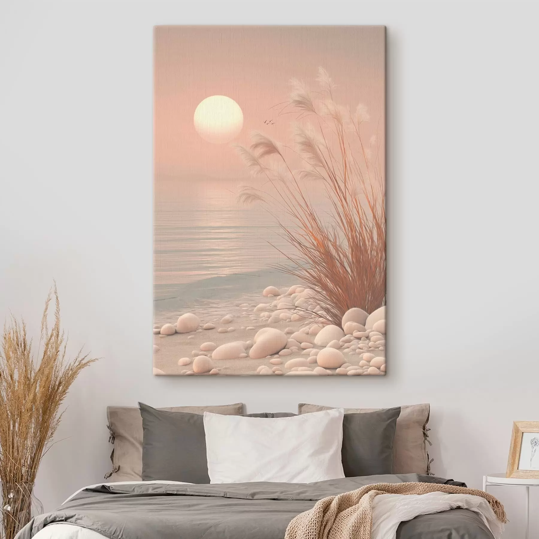 Quadro Erbe sotto un sole pesca nr. s49949