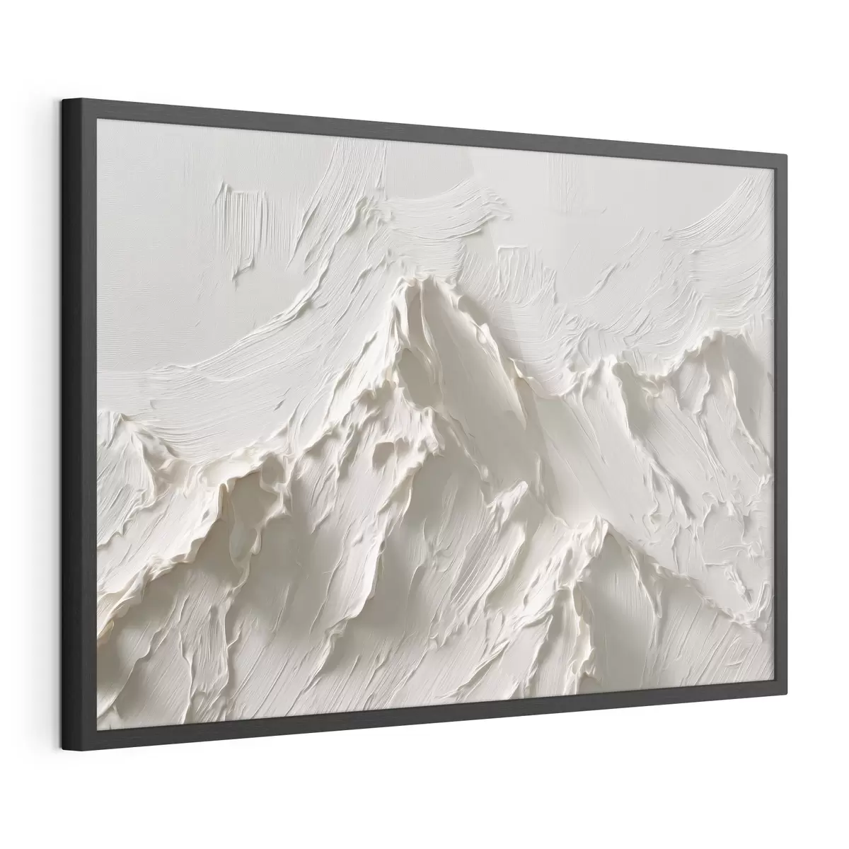 Poster Cime montuose dai toni chiari con effetto a rilievo f49965