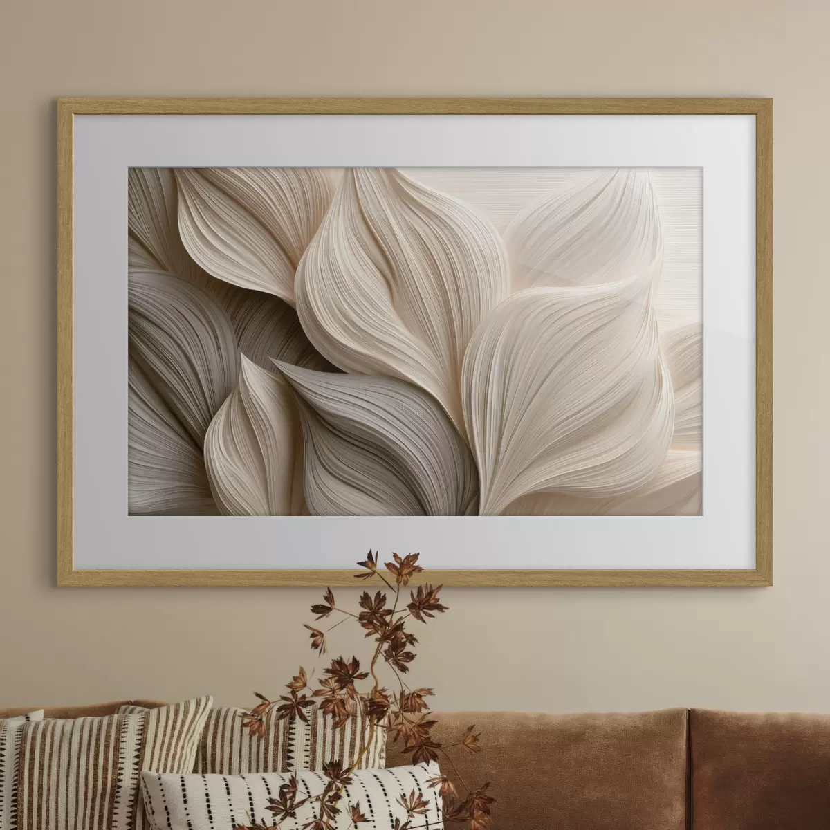 Poster Foglie che si schiudono f49975