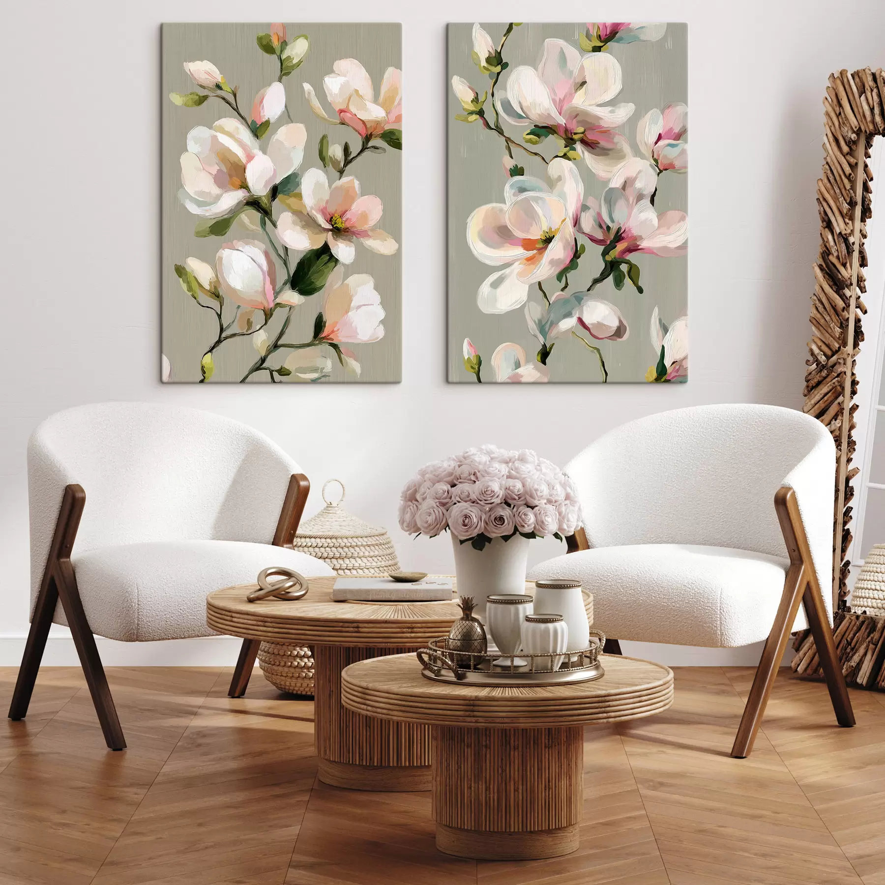carta da parati Magnolia in fiore nr. m30800