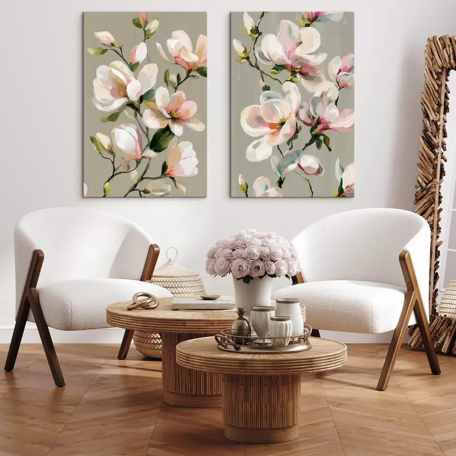 carta da parati Magnolia in fiore nr. m30800