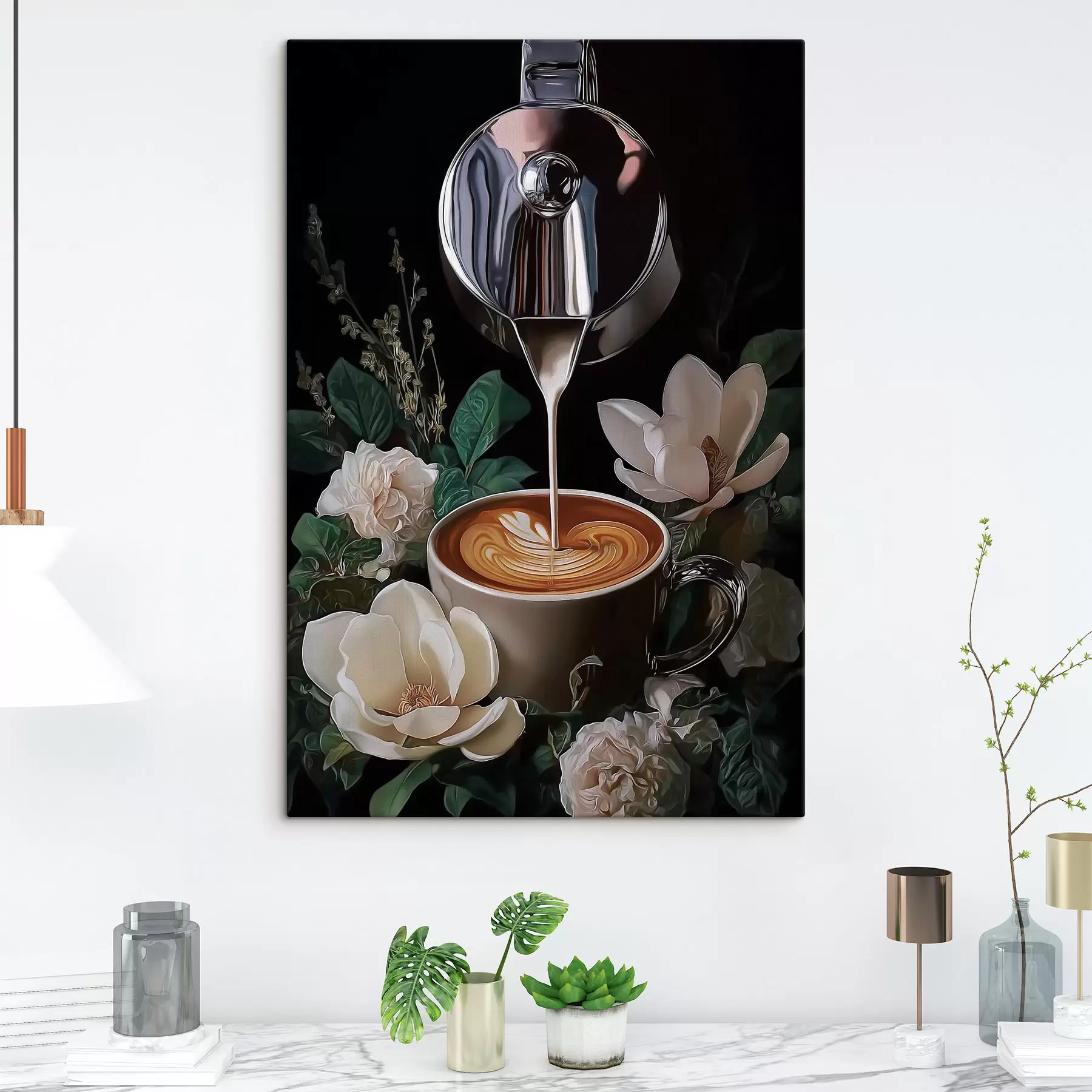 carta da parati Natura morta con caffè nr. s50123