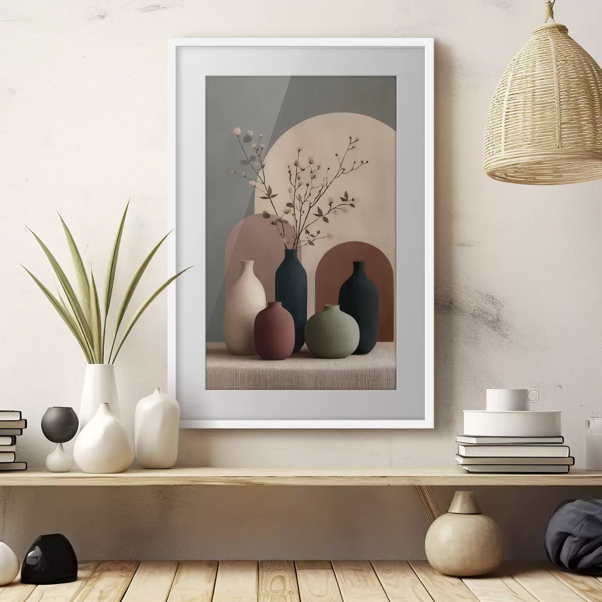 Poster Natura morta in ceramica f50100