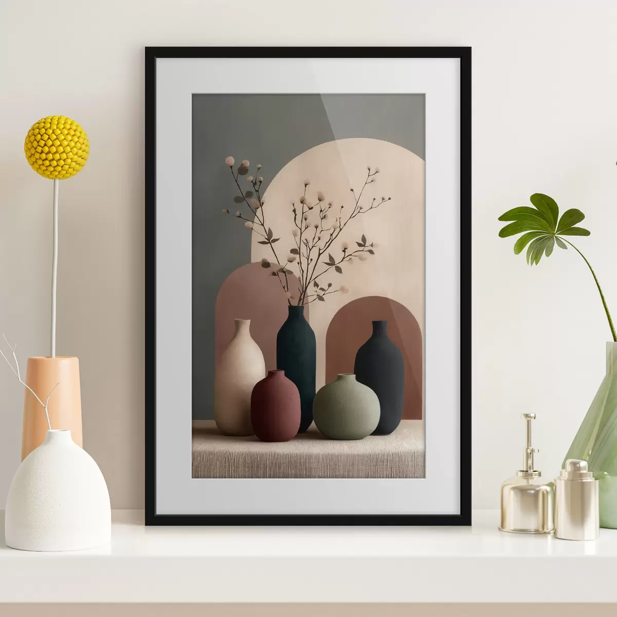 Poster Natura morta in ceramica f50100