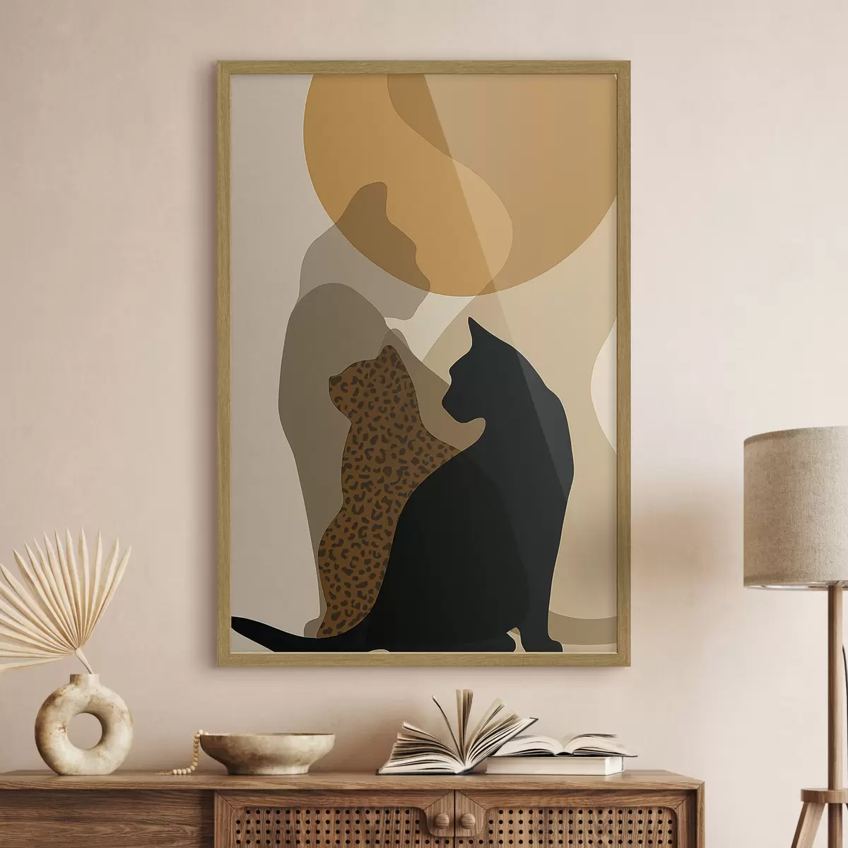 Poster Le ombre dei gatti f50103