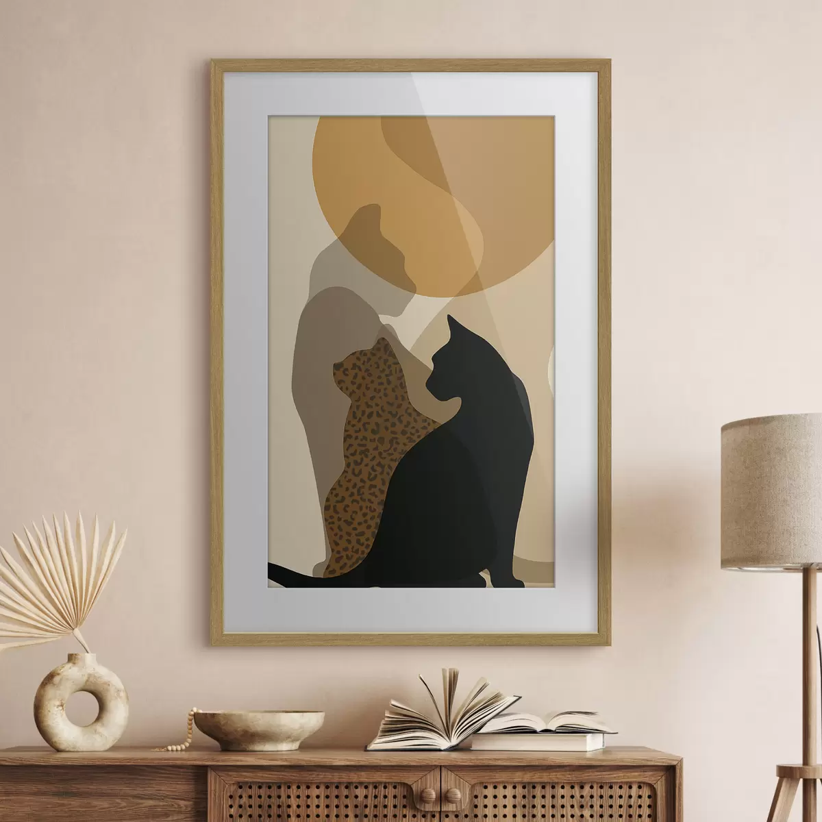 Poster Le ombre dei gatti f50103