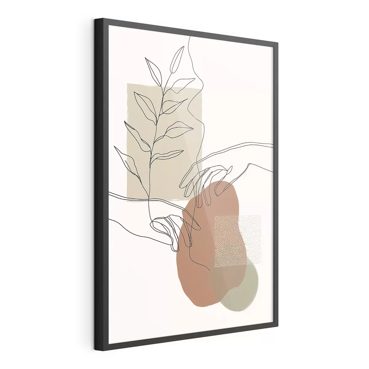 Poster Armonia delle linee f50107