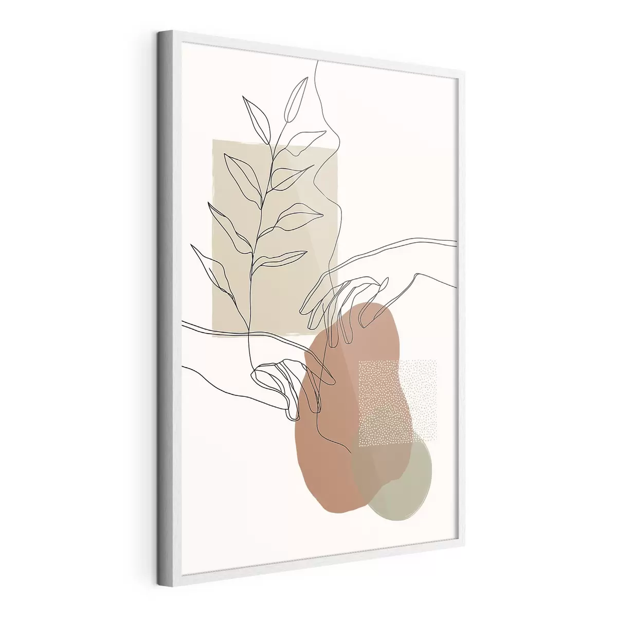 Poster Armonia delle linee f50107