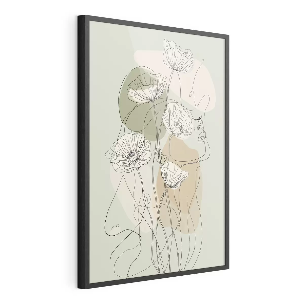 Poster Donna e carezza f50109