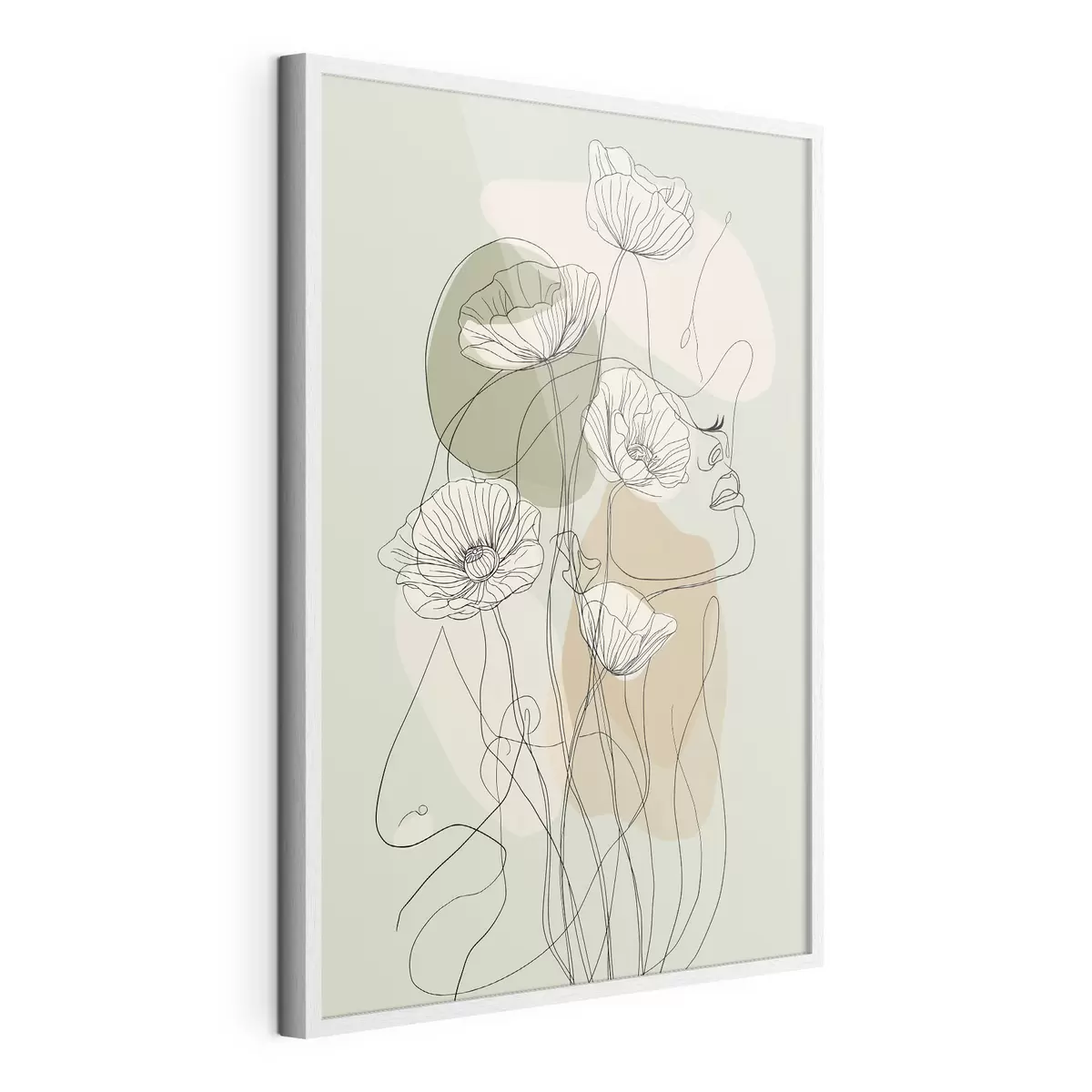 Poster Donna e carezza f50109