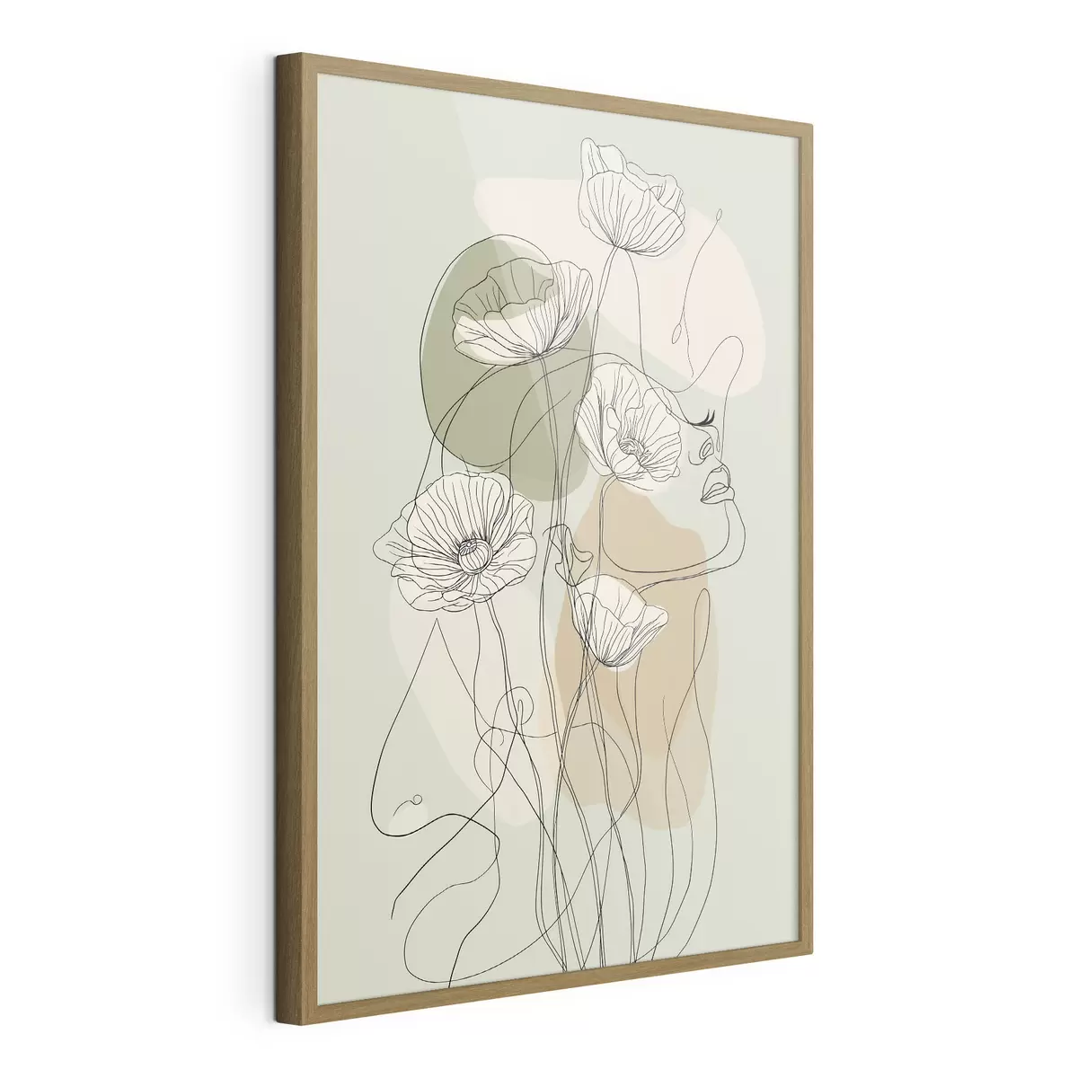 Poster Donna e carezza f50109