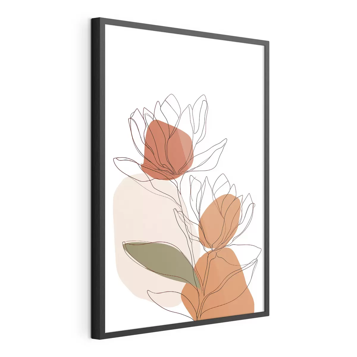 Poster Mosaico botanico f50112