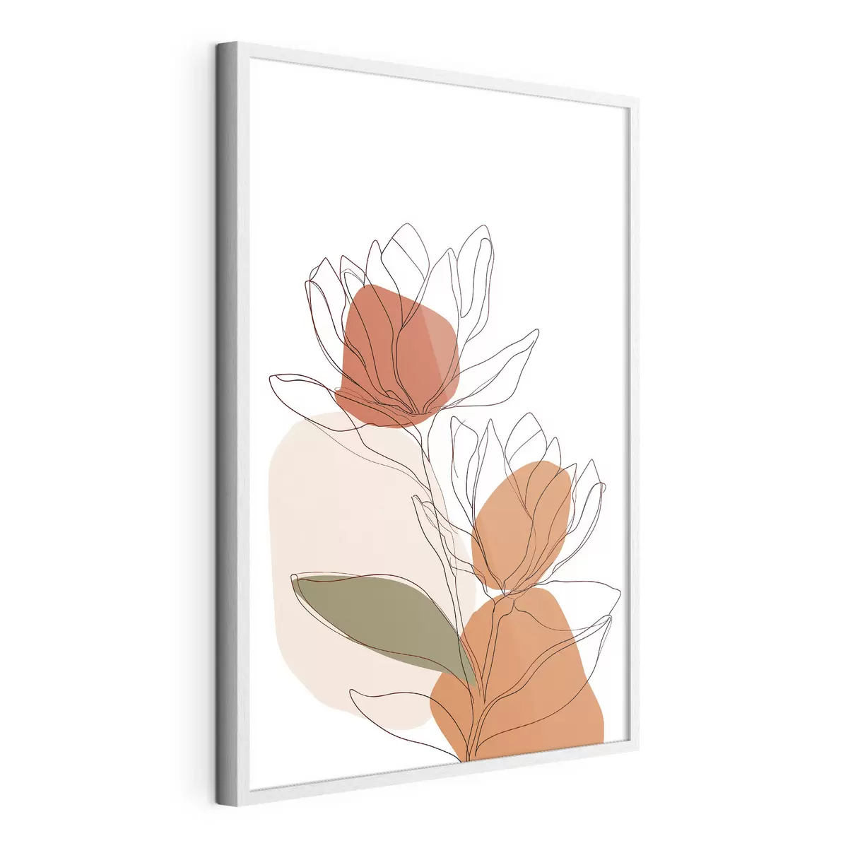 Poster Mosaico botanico f50112
