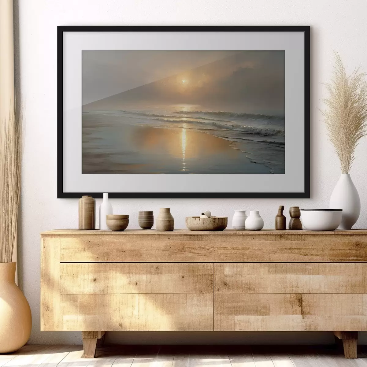 Poster Alba sul mare f50114
